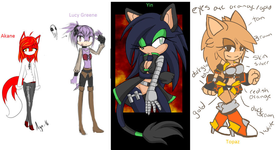 Moar Lineage MOAR Charas by Natsukoii on DeviantArt