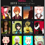 Natsu's 2015 Art Summary