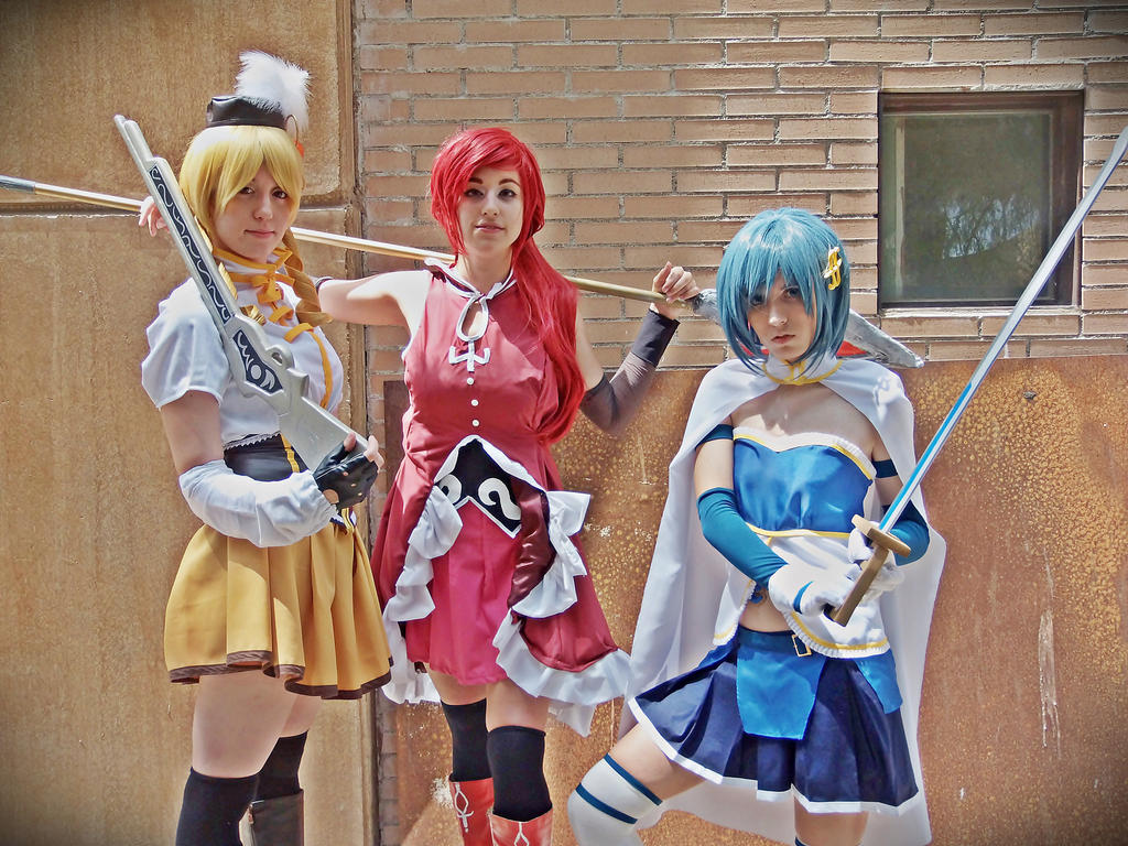 Puella Magi Madoka Magica (Mami, Kyoko, Sayaka)