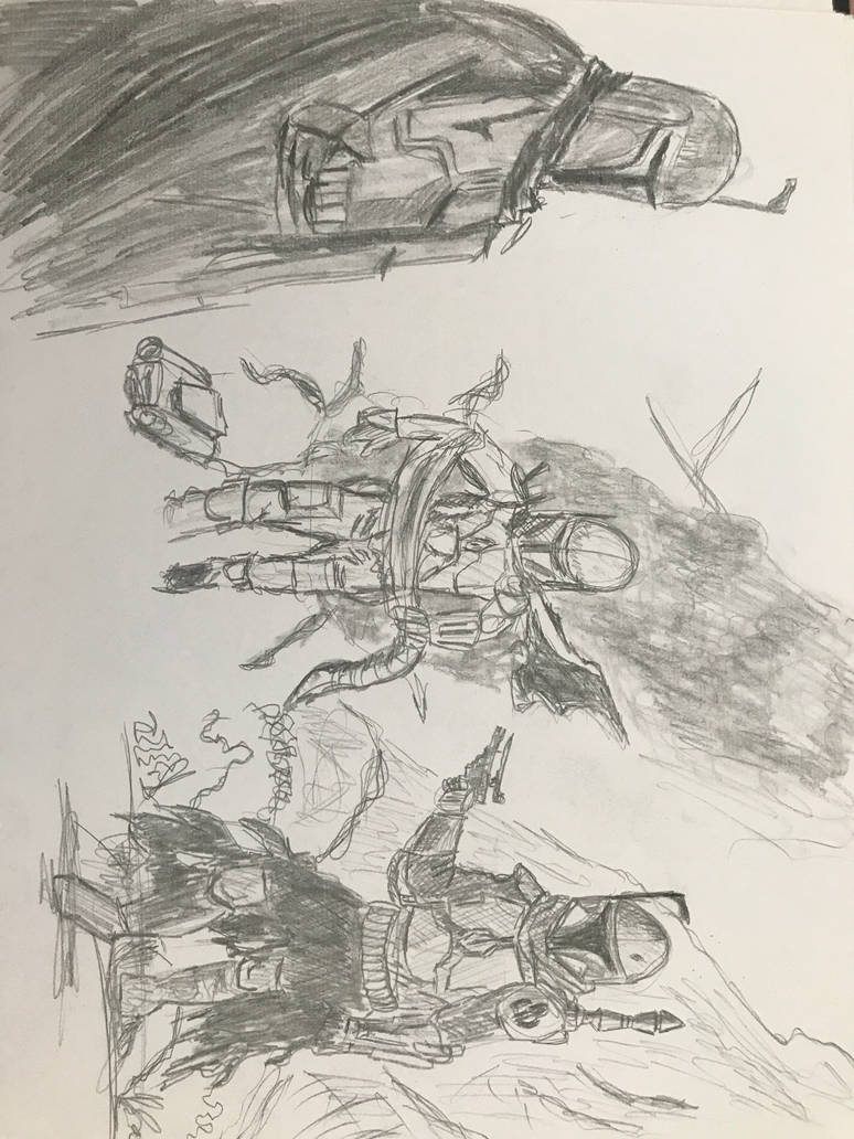 fast draw mando by WaterMellon86 on DeviantArt