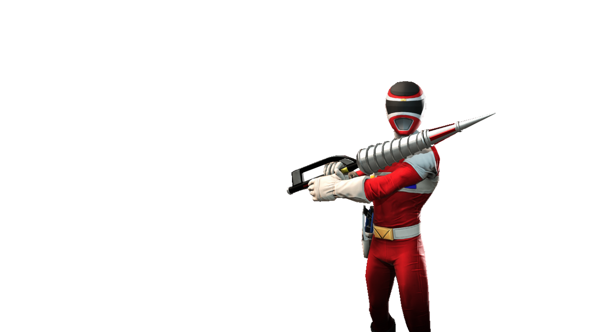 Red Space Ranger (Andros) Render by Techno3456 on DeviantArt