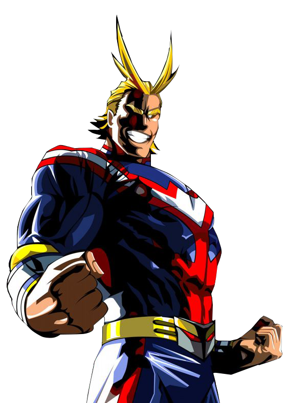 All Might Render By Techno3456 On Deviantart