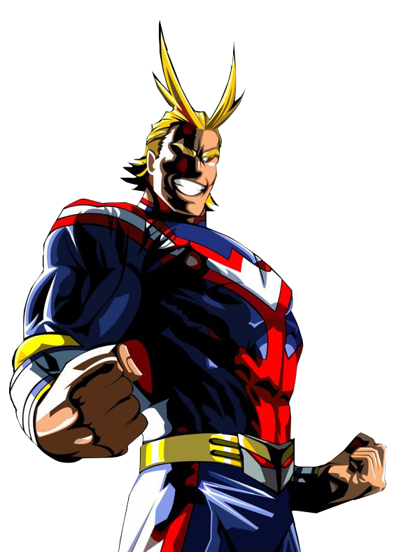 All Might Border All Might Render by Techno3456 on DeviantArt