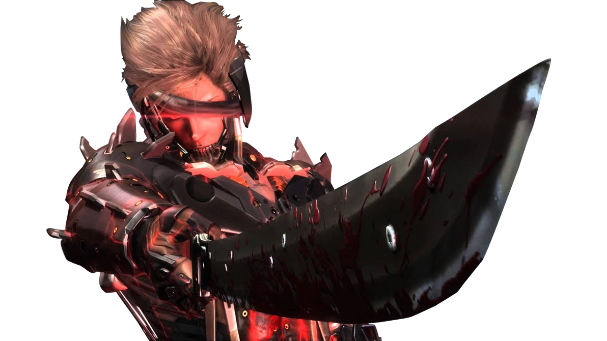 Raiden (MGR) Render by Techno3456 on DeviantArt