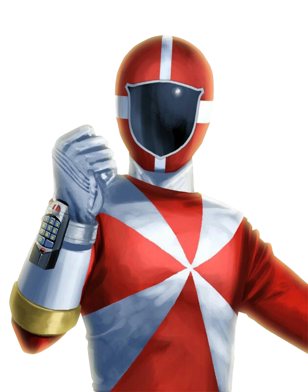 Lightspeed Red Ranger Render by Techno3456 on DeviantArt