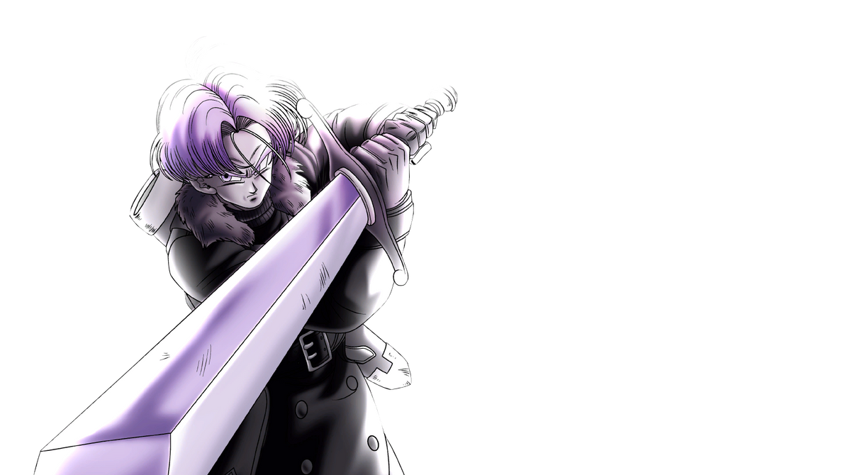 Xeno Trunks Render 5 by Techno3456 on DeviantArt