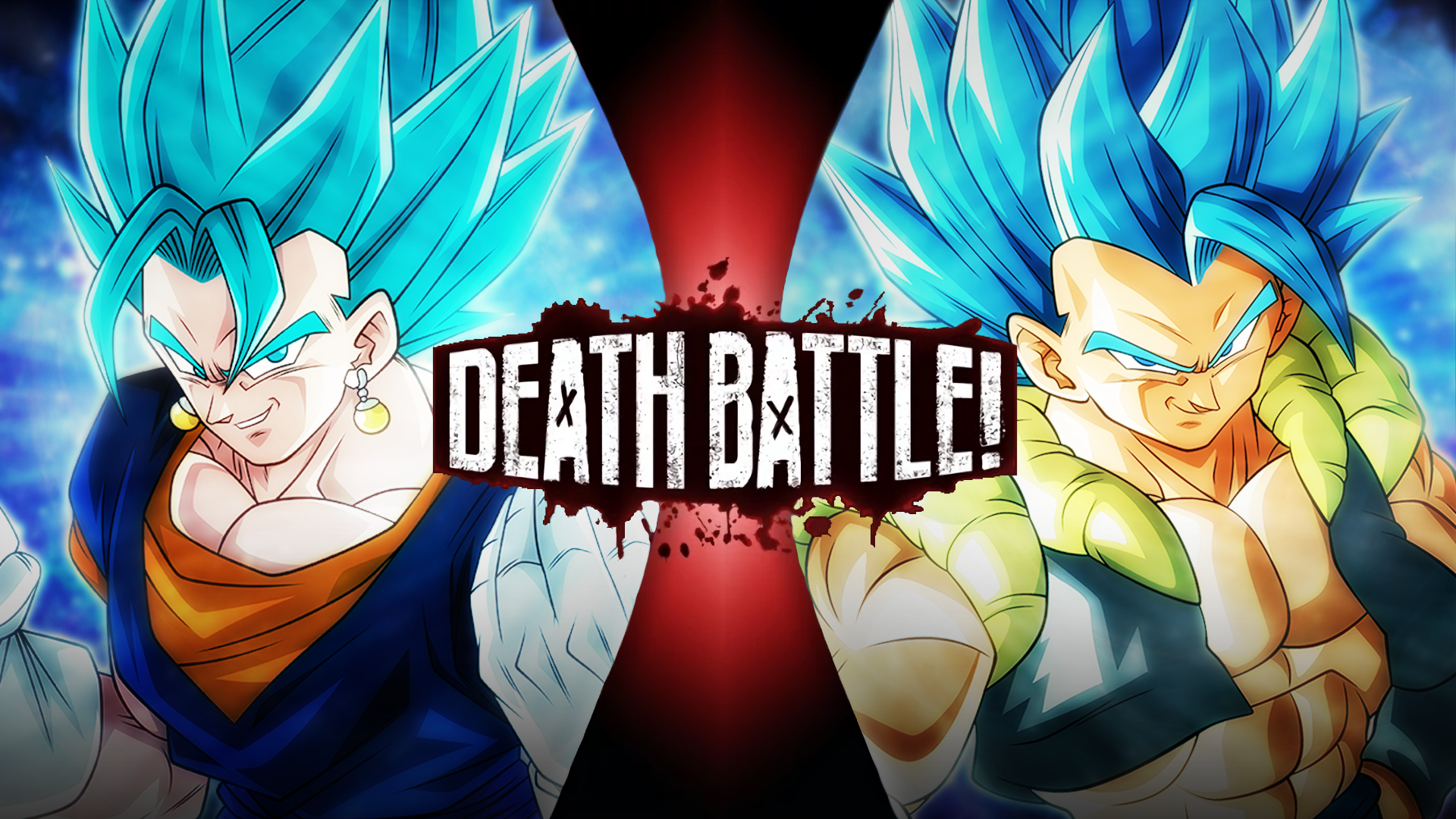 DBS Manga, multiple fight: Goku MUI vs Vegito SSJ Blue - Battles