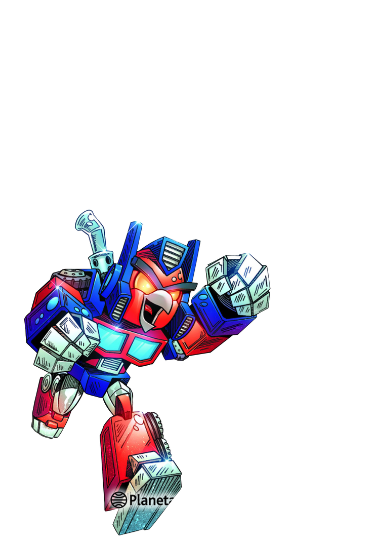 Red Prime Go Optimus Prime Red Color