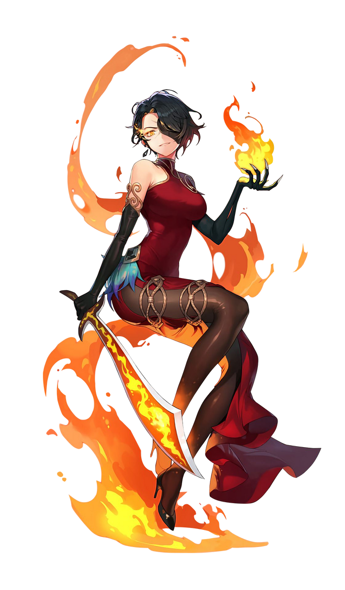 Cinder Fall Render 4 by Techno3456 on DeviantArt