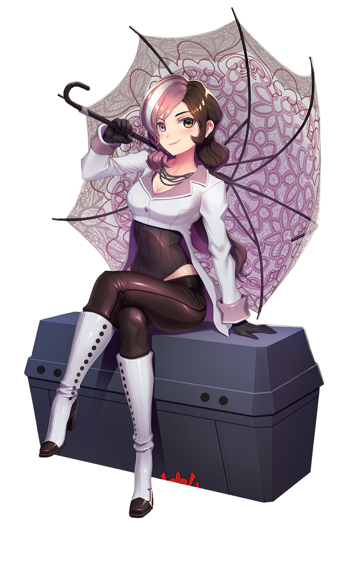 Neon Face Rwby Neo (RWBY) Render 3 by Techno3456 on DeviantArt