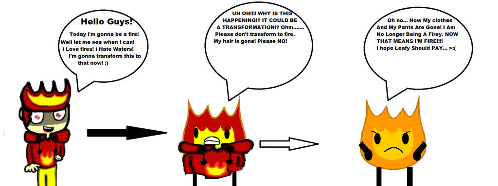 BFDI Battle For Dream Island Transformation 1 by UnderTailDeviant on ...
