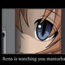 Rena is watching you masturbat