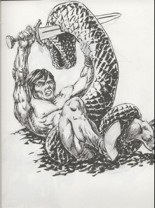 Conan V Snake