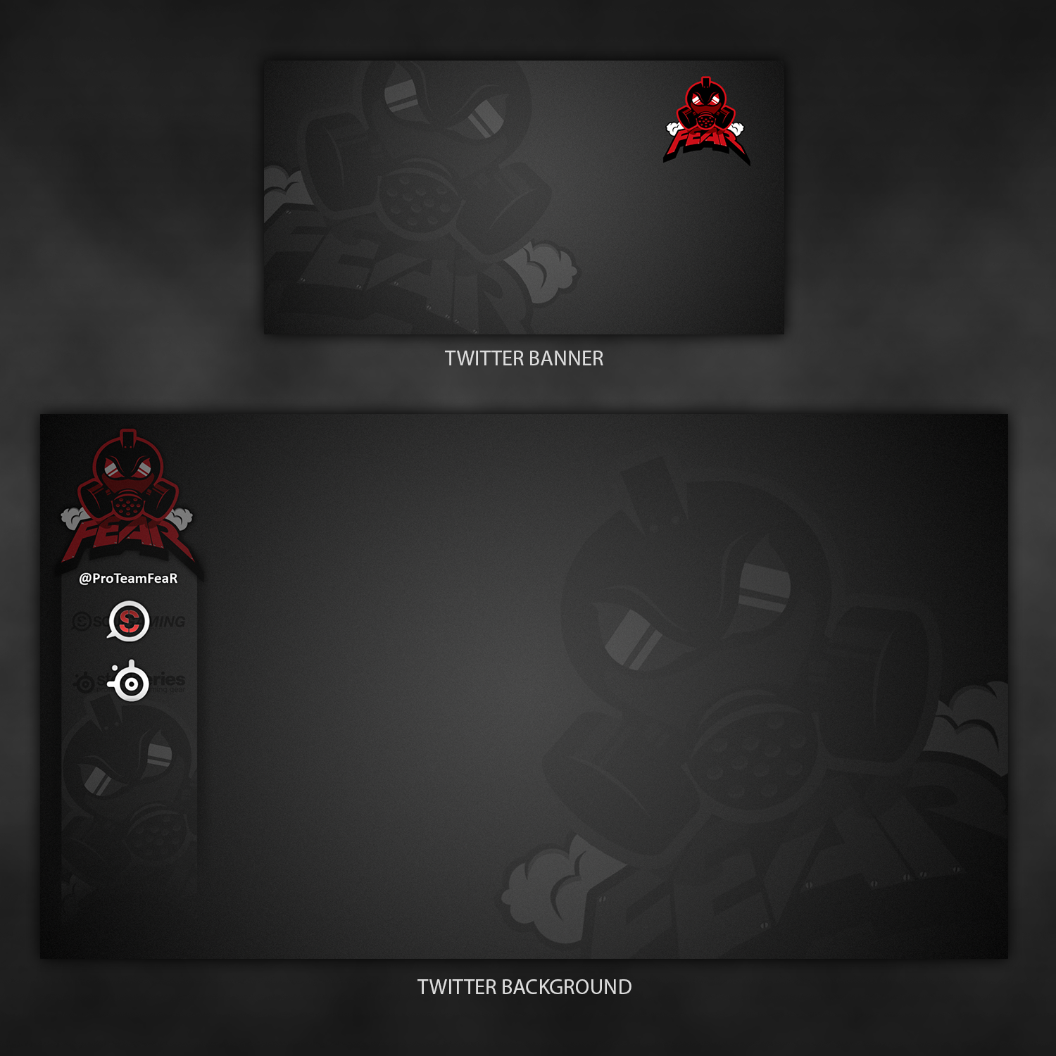 Team FeaR Twitter branding by Art-By-JRH on DeviantArt