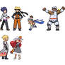 Old Naruto pokemon sprites I made