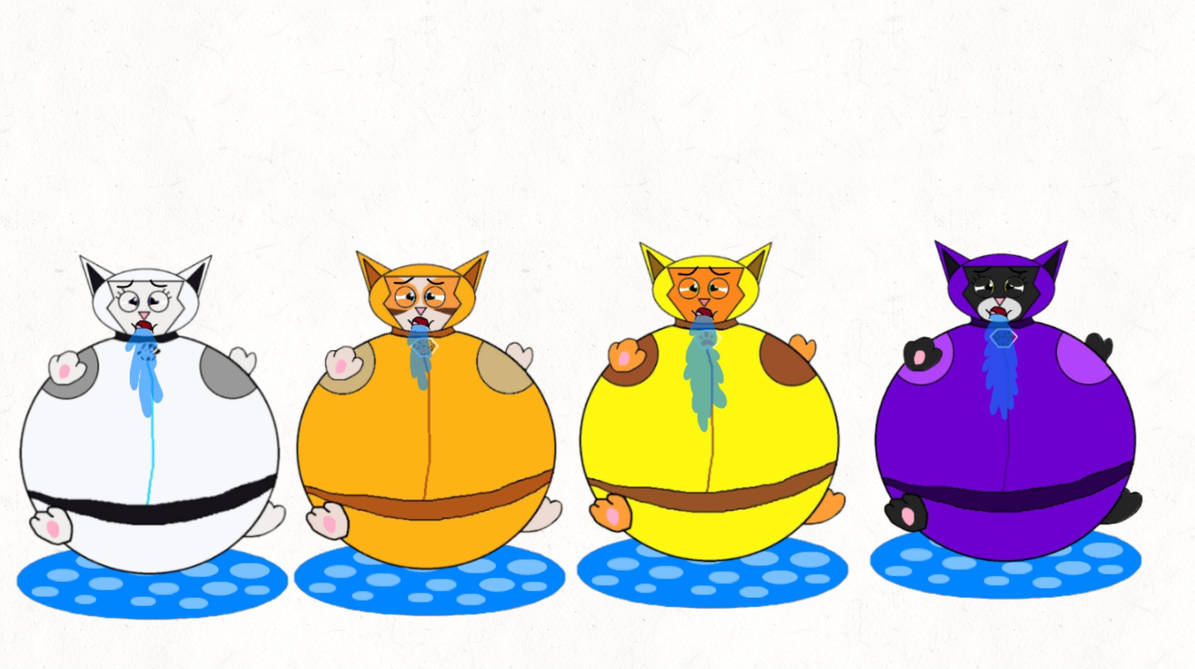 Top Cat Inflation Catpack Inflation Drooling on the Floor by kennthlyon on DeviantArt