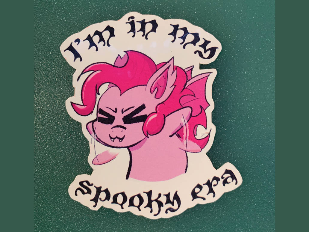 MLP Pinkiebat Sticker by FlutterPawss on DeviantArt