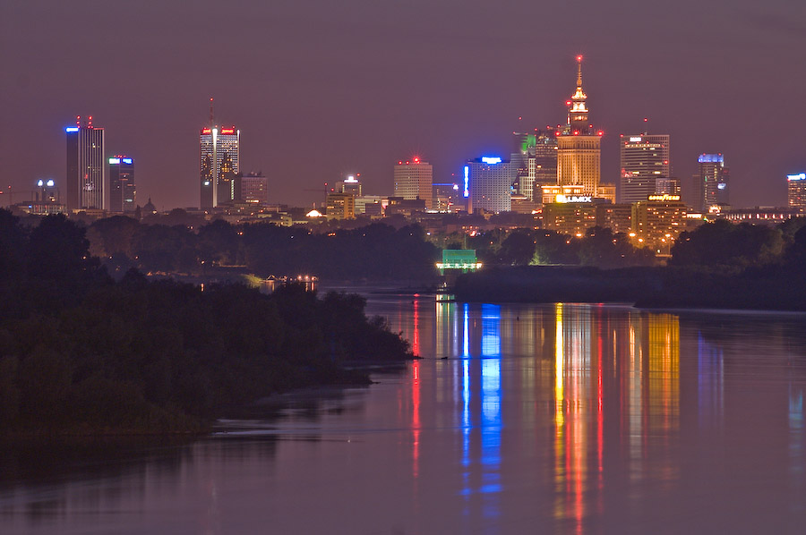 Warsaw and Vistula