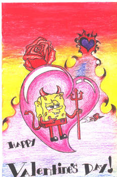 Spongebob V-day card