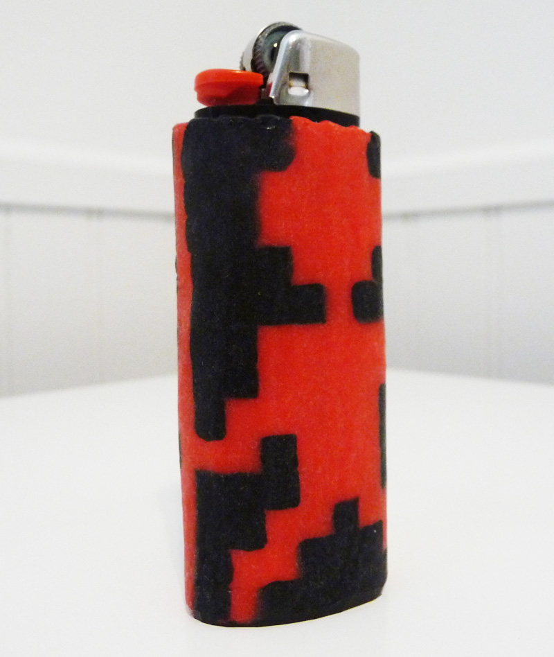 Operation Wolf Perler Bead Lighter Case