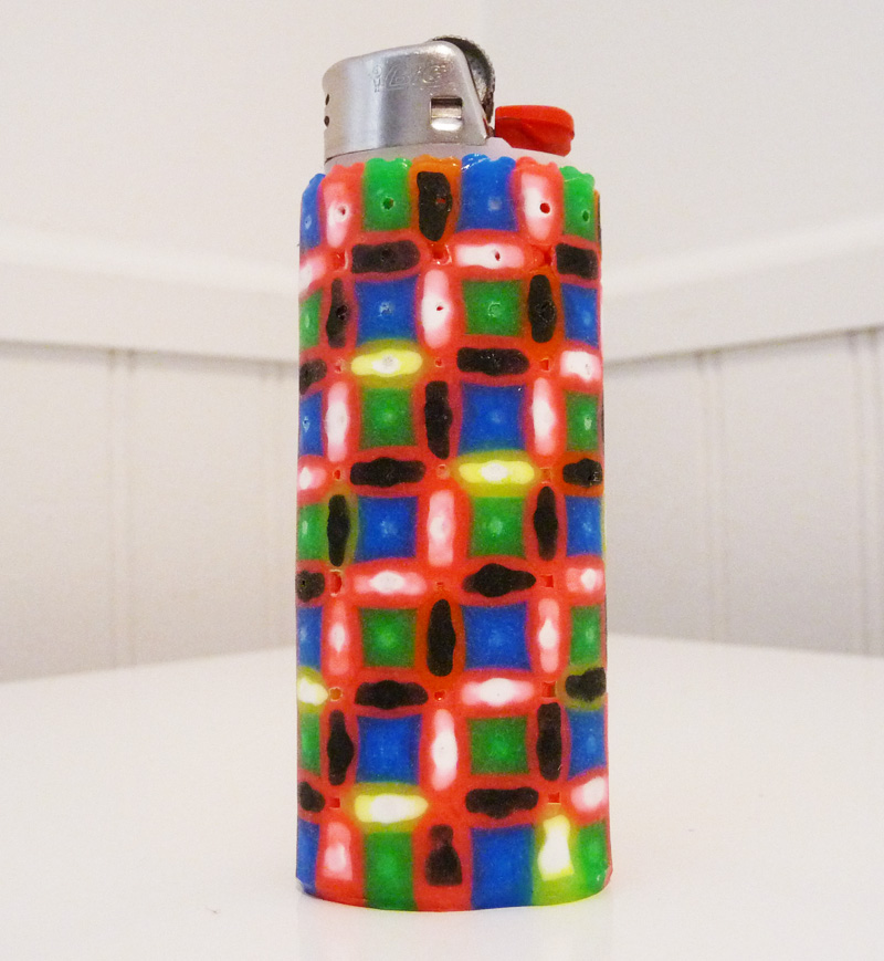 Perler Bead LIghter Case