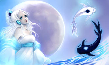 Yue- the spirit of the moon -