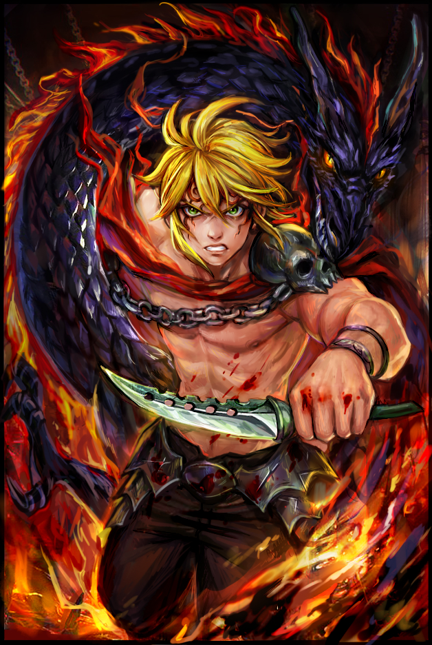 Nanatsu No Taizai 300 The Demon King Meliodas by IITheYahikoDarkII on  DeviantArt