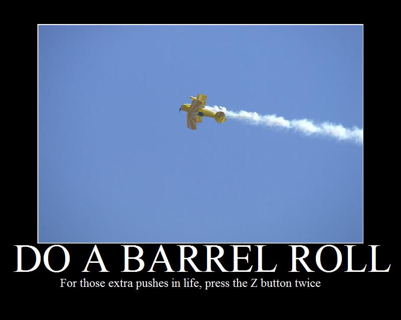 Do A Barrel Roll By Toonlinkfan1111 On Deviantart Do A Barrel Roll By Toonlinkfan1111 On Deviantart