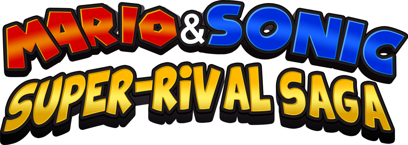 Mario and Sonic: Super-Rival Saga Logo