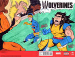 Wolverines Sketch Cover