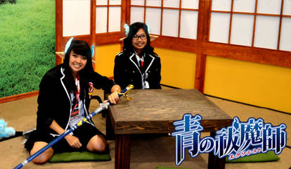 Blue Exorcist: Fem!Rin Fem!Yukio Okumura Cosplay