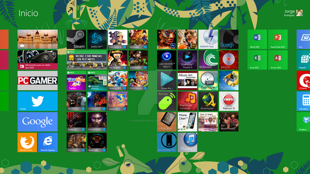 (WIP) Windows 8 Custom Tiles (Software and Games)