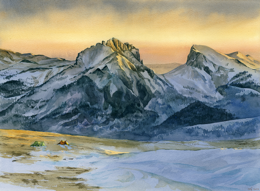 Sunrise peaks - 2