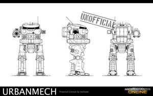 UrbanMech Concept Ortho View