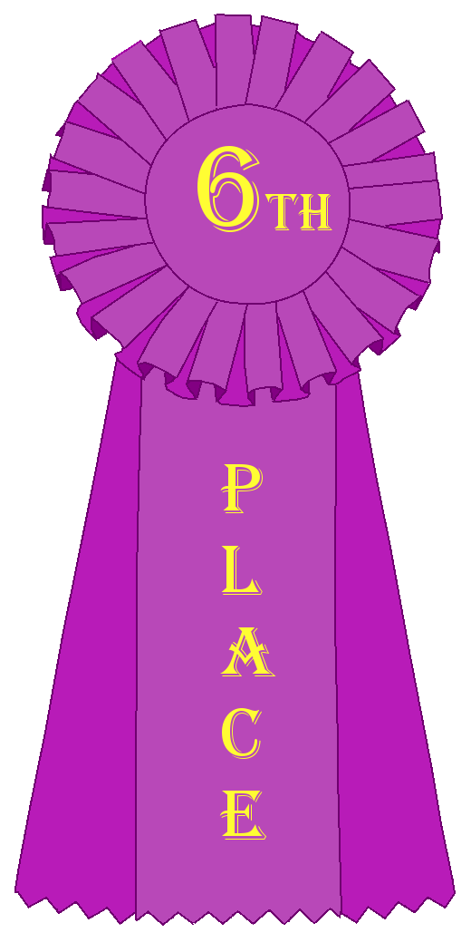 6th Place Sticker 6th Place by Diamondback-Ranch on DeviantArt