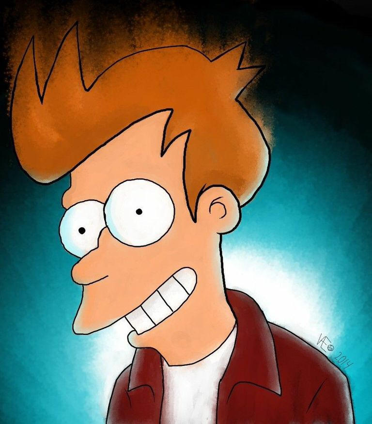 *old* Philip J. Fry by SoapyPnutwaffle on DeviantArt