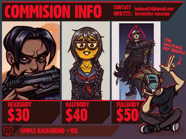 Commision Info