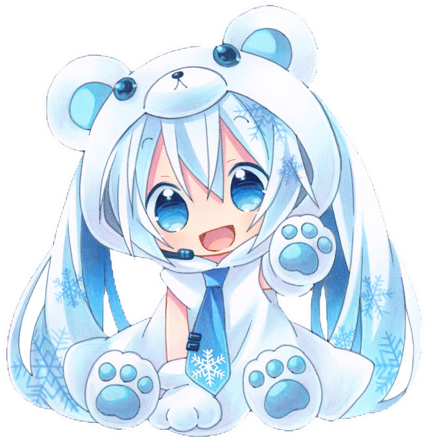Anime Polar Bear Girl by Thumtu on DeviantArt