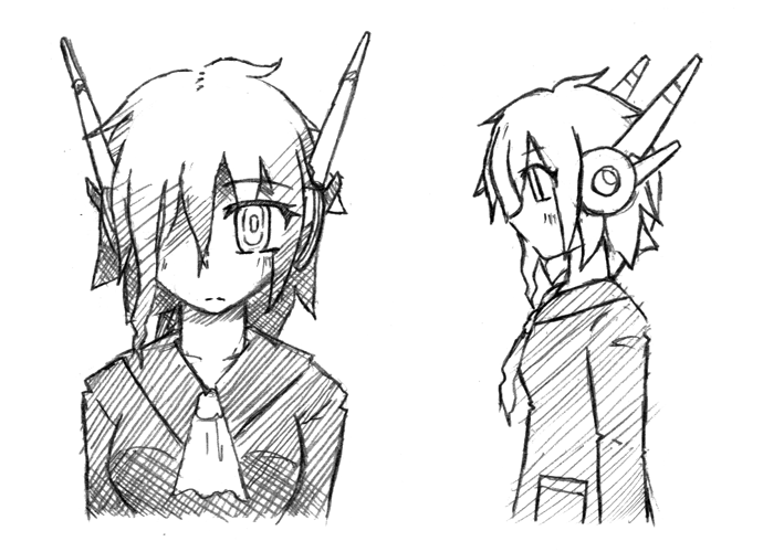Sci Fi Anime Girl Sketch By Thumtu On Deviantart Sci Fi Anime Girl Sketch By Thumtu On Deviantart