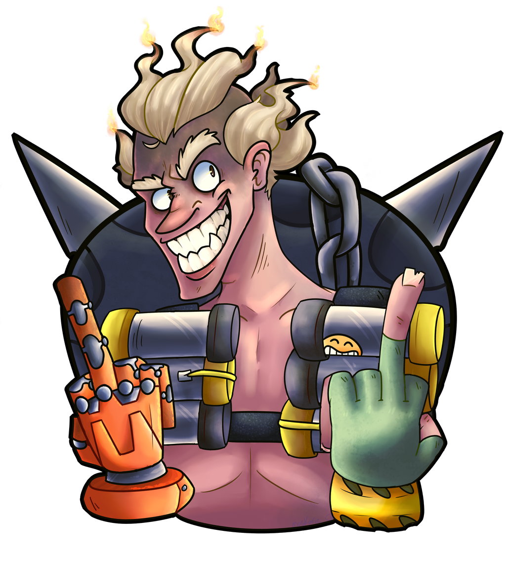 Junkrat Hand JunkRat by maskarie on DeviantArt