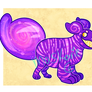 Galaxy lava lamp Chompee - Adopt open