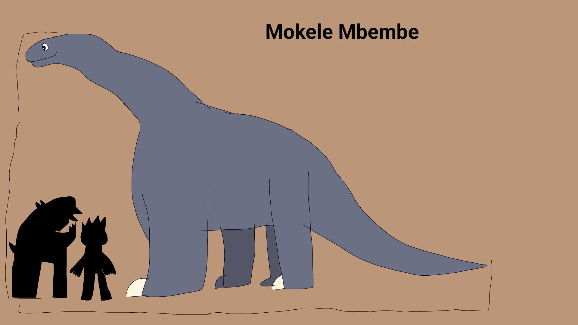 Mokele mbembe render by Francoraptor2018 on DeviantArt