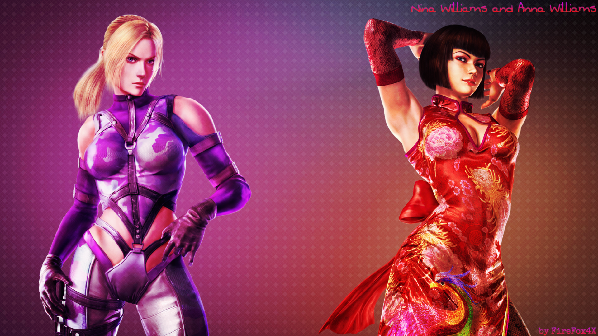 Anna Williams Tekken 6 Nina Williams Tekken 3, garota do quimono