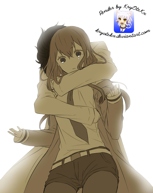Anime couple hugging-1 by KryOteKx-Ryuuji on DeviantArt