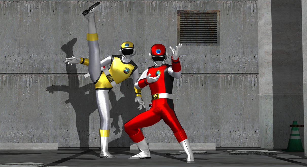 Flashman Red n Yellow by YamatoKazakiri on DeviantArt