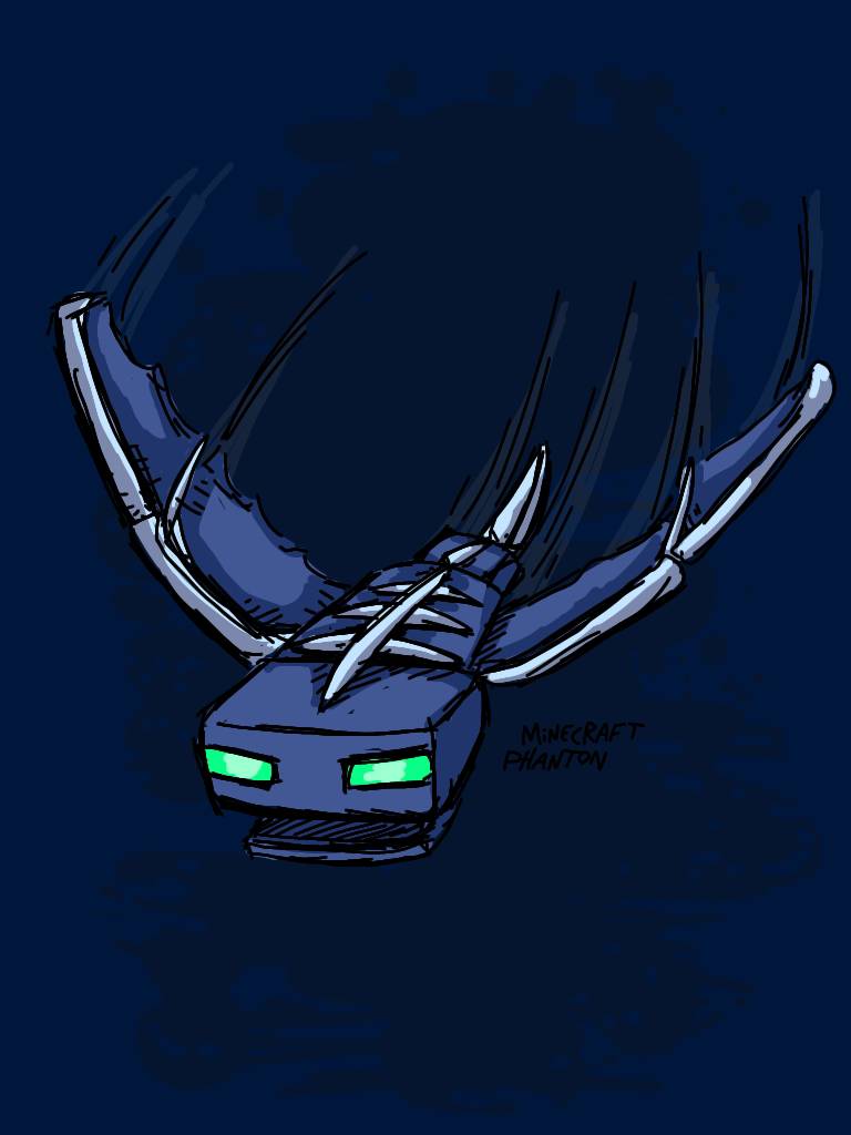 Minecraft Phantom By Elpollo315 On Deviantart Minecraft Phantom By Elpollo315 On Deviantart