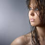 wet hair