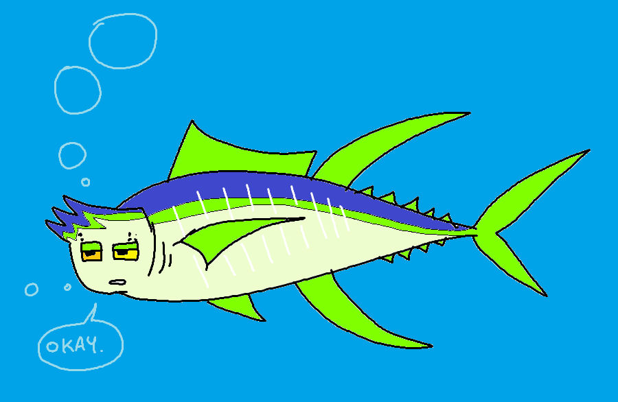 Anoymouse Fish me as fish by KEEPZDYING on DeviantArt