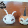 Digimon Koromon And Tsunomon Papercrafts