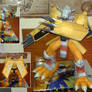 Digimon WarGreymon Papercraft COMPLETE